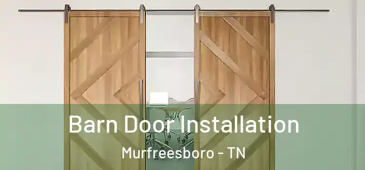  Barn Door Installation Murfreesboro - TN