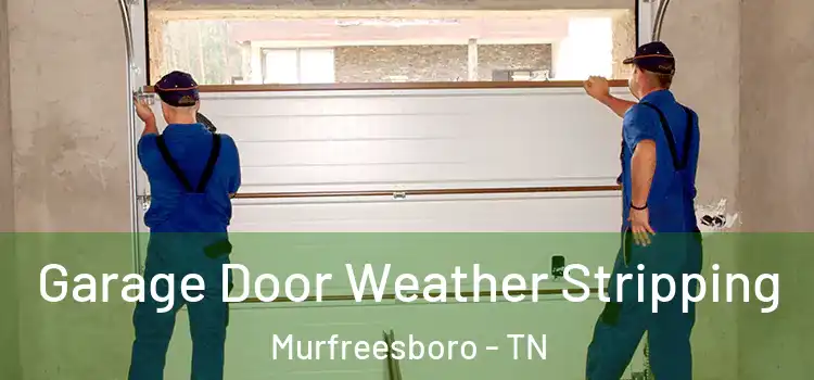  Garage Door Weather Stripping Murfreesboro - TN