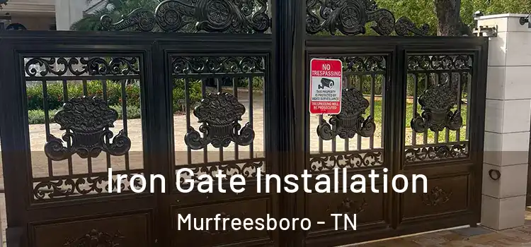  Iron Gate Installation Murfreesboro - TN
